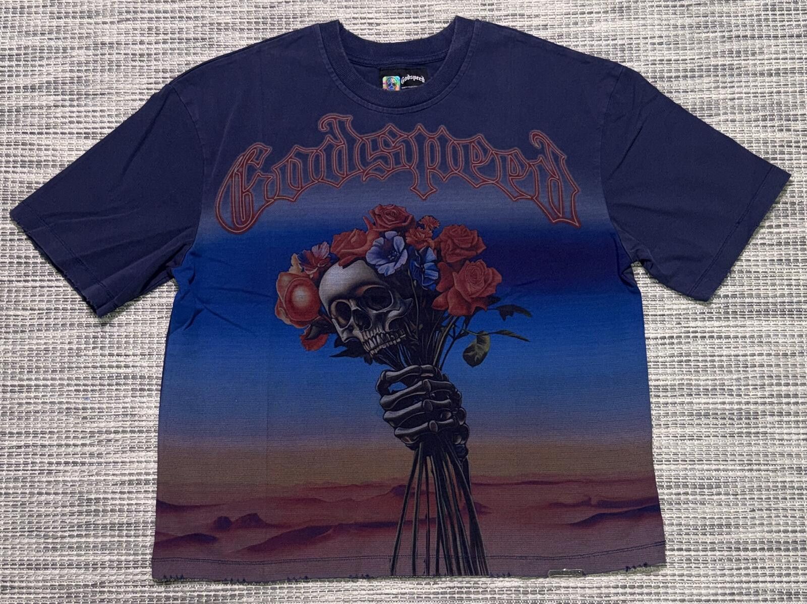 Godspeed Godspeed Navy N.R.N.F Tee Size US XL / EU 56 / 4 - 1 Thumbnail