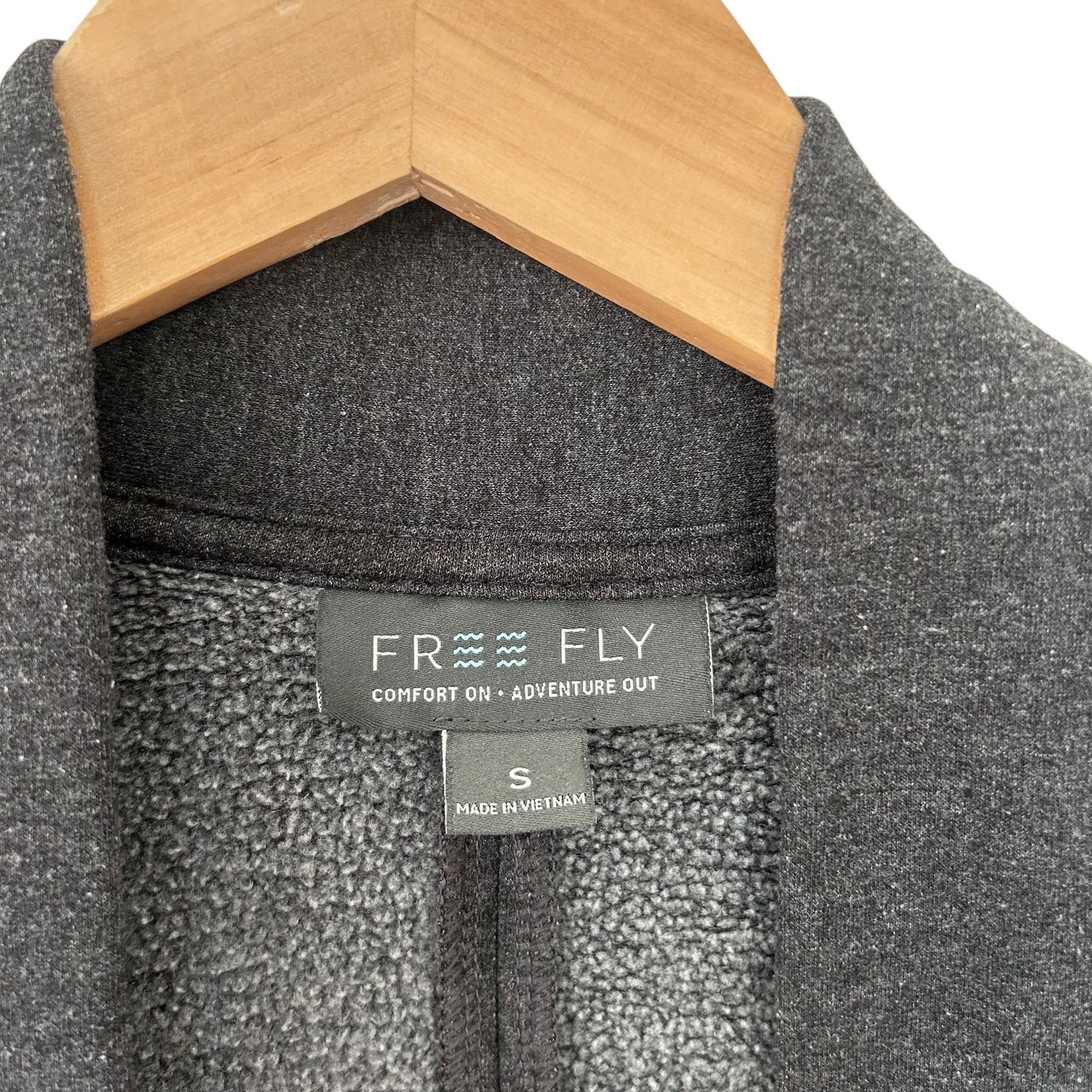 Other Free Fly Gray Open Front Cardigan Sz S Size S / US 4 / IT 40 - 2 Thumbnail