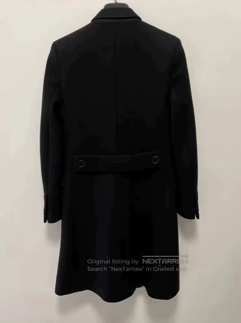 Saint Laurent Paris Saint Laurent Paris Classic Black Double-Breasted Coat Size XS / US 0-2 / IT 36-38 - 6 Thumbnail