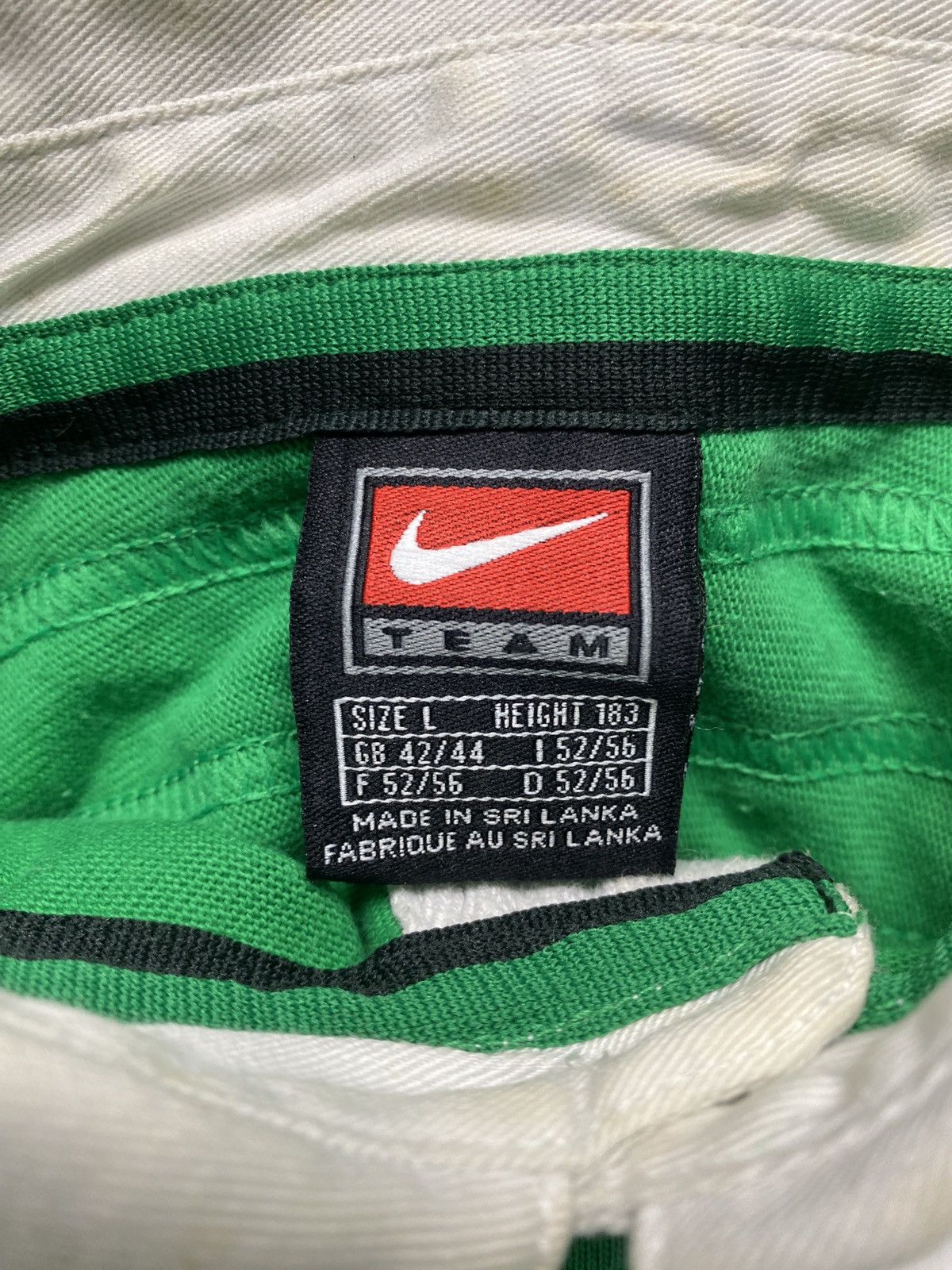 Nike × Vintage Vintage 1999 Nike Ireland Long Sleeve Rugby Shirt Size US L / EU 52-54 / 3 - 10 Thumbnail