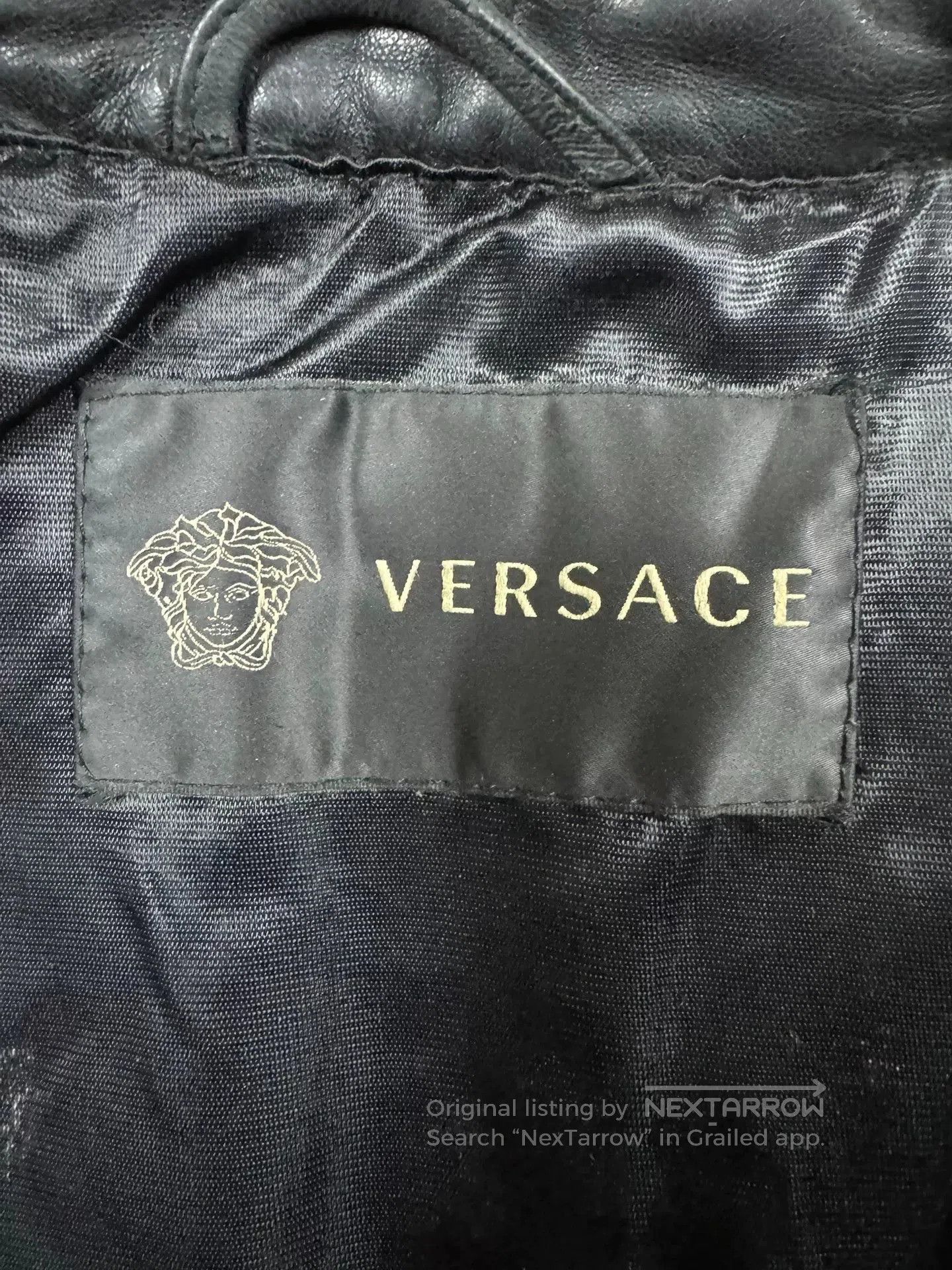 Versace Versace Limited Edition Leather Jacket. Size US M / EU 48-50 / 2 - 4 Thumbnail