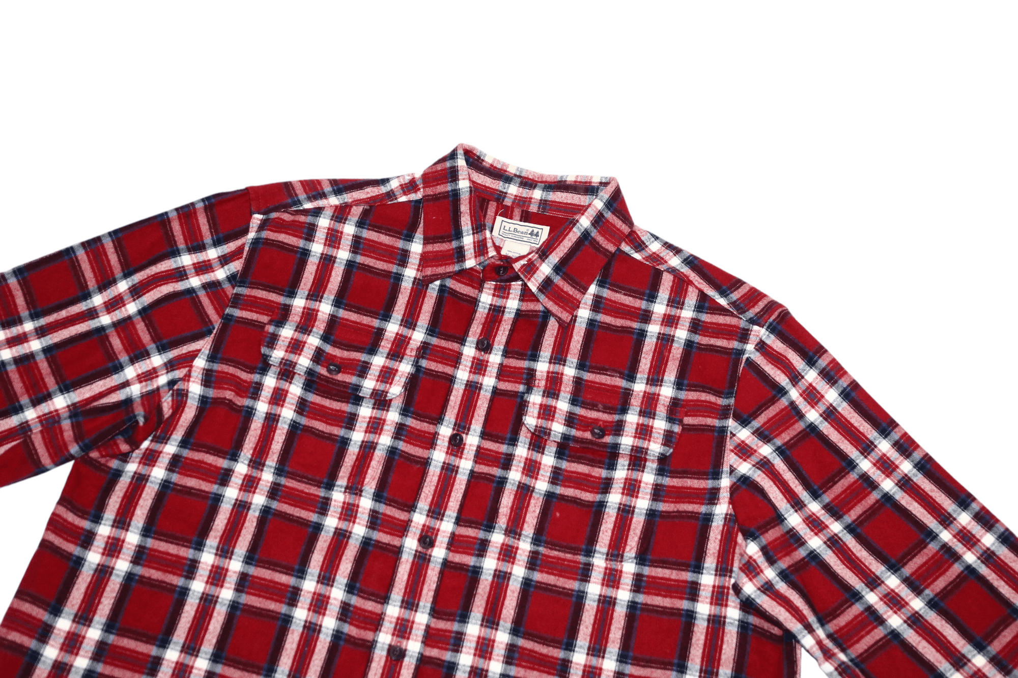 L.L. Bean 🔥VTG🔥 L.L.Bean Plaid Rugged Flannel Baggy Shirt Size US M / EU 48-50 / 2 - 3 Thumbnail