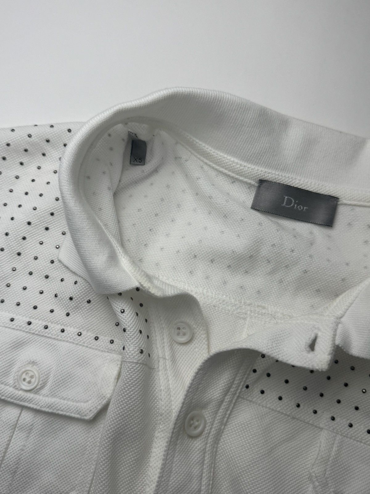 dior homme ss06 studded polo