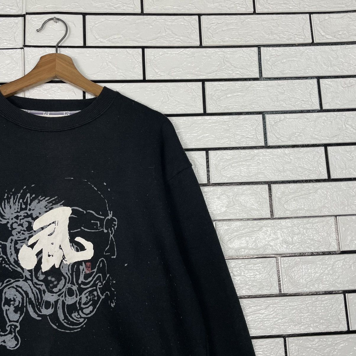 Japanese Brand Stevenson Samurai Big Logo Sweatshirt Size US M / EU 48-50 / 2 - 5 Thumbnail