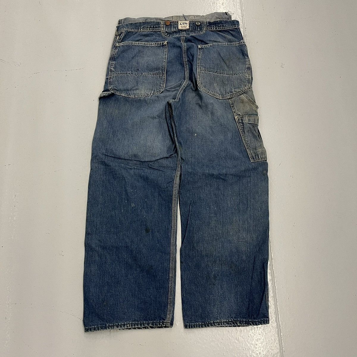 Lee Vintage 50s Lee Union Made Jelt Sanforized Overalls 34x30 Size US 34 / EU 50 - 4 Thumbnail