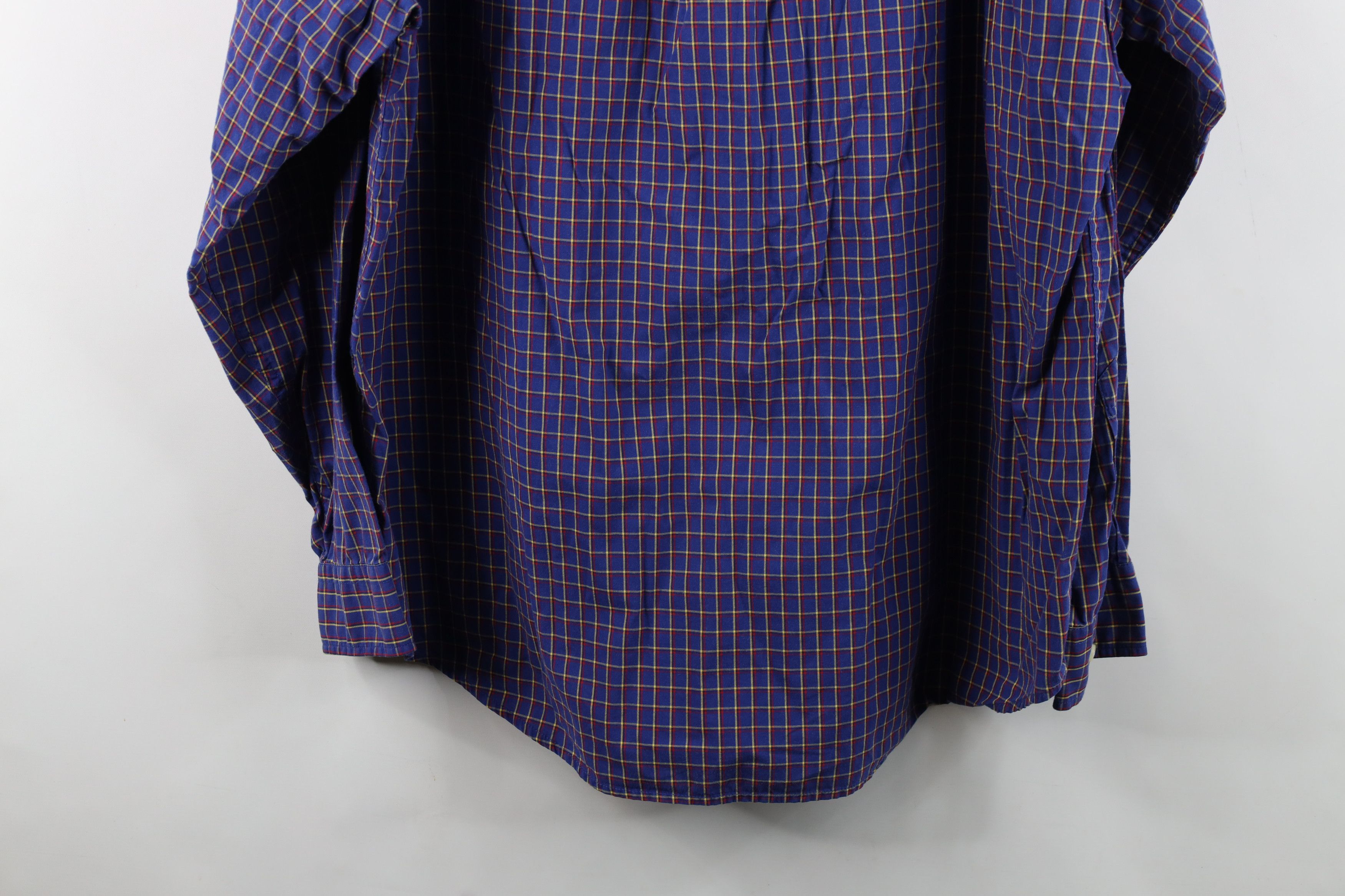 Tommy Hilfiger Vintage 90s Tommy Hilfiger Button Shirt Plaid Cotton Size US L / EU 52-54 / 3 - 14 Thumbnail