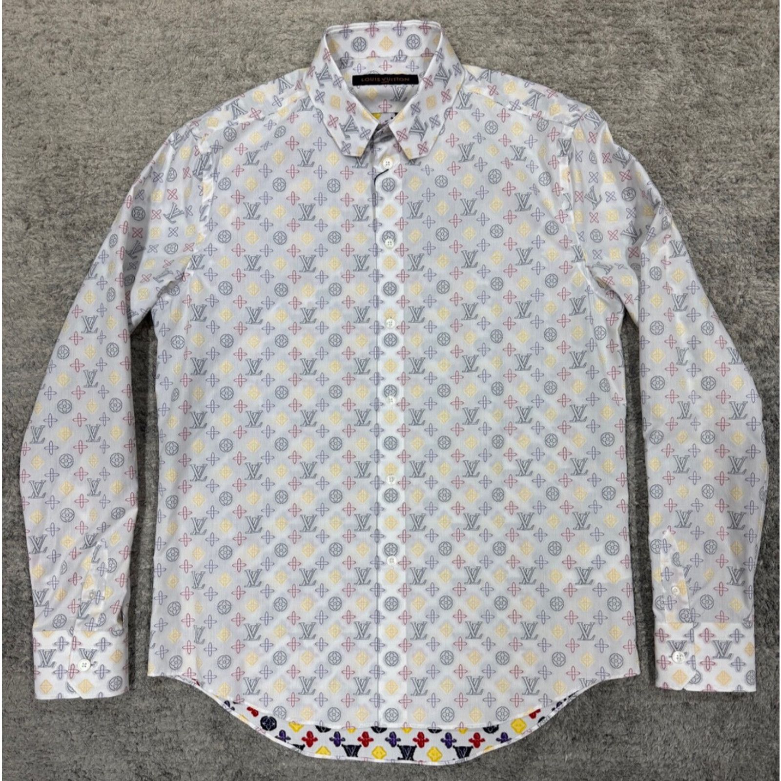 Louis Vuitton Louis Vuitton LVSE Regular Long Sleeve DNA Logo Monogram Size US M / EU 48-50 / 2 - 2 Thumbnail