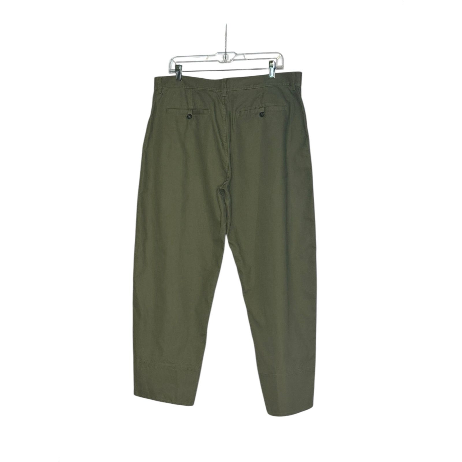 Cos COS olive green baggy pants size 38 Size 38" / US 16 / IT 52 - 1 Thumbnail