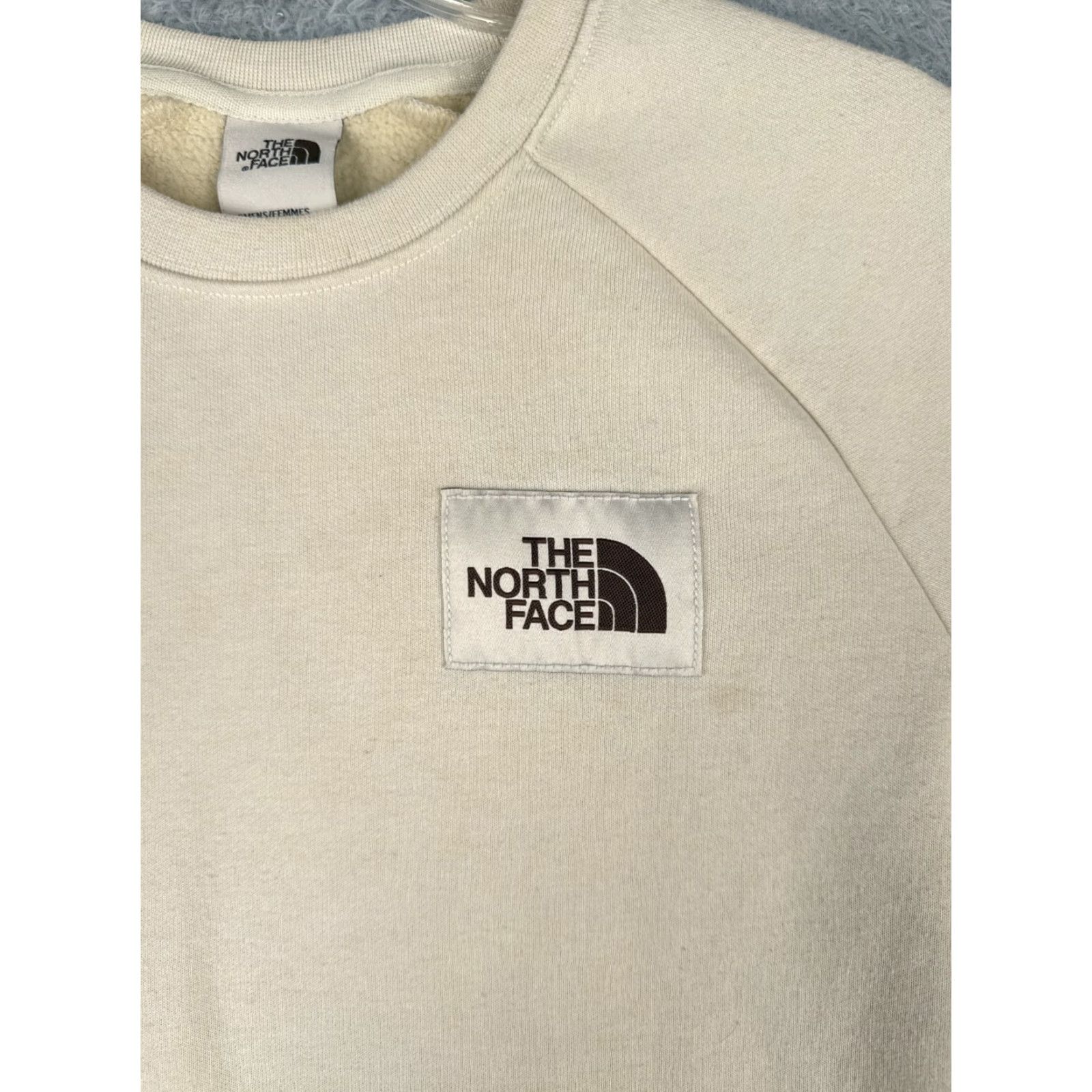 The North Face The North Face Sweatshirt Mens XS Ivory Crew Neck Polyester Jersey Fabric Size XS / US 0-2 / IT 36-38 - 6 Thumbnail