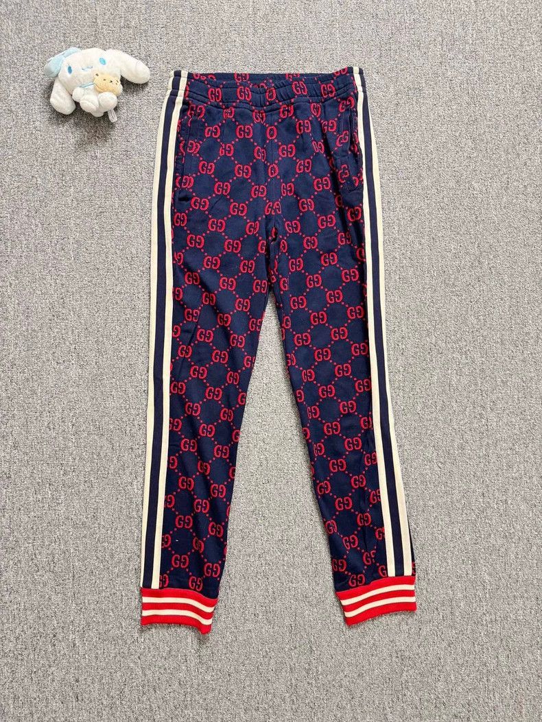 Gucci SizeXS Blue and red old flower full logo casual sport