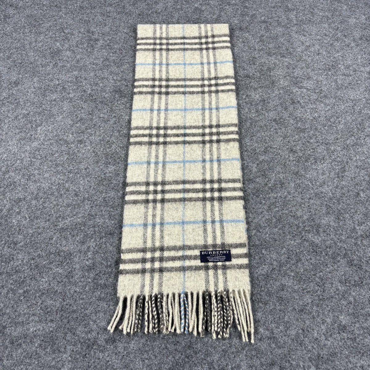 Burberry × Vintage Burberry Scarf # D714 # Muffler # Neckwear # Nova Check Size ONE SIZE - 4 Thumbnail