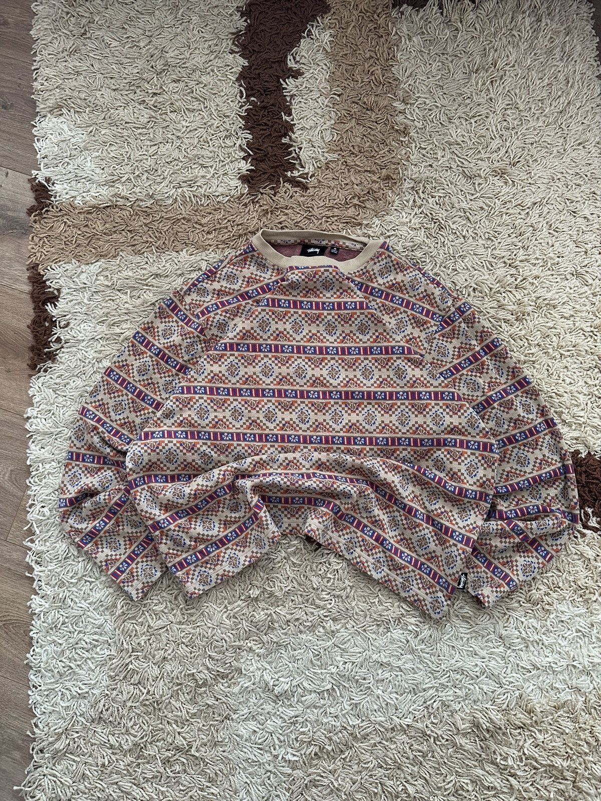 Other 🔥AZTEK STUSSY Y2K OVERSIZE LONG SLEVEE🔥 Size US M / EU 48-50 / 2 - 1 Thumbnail