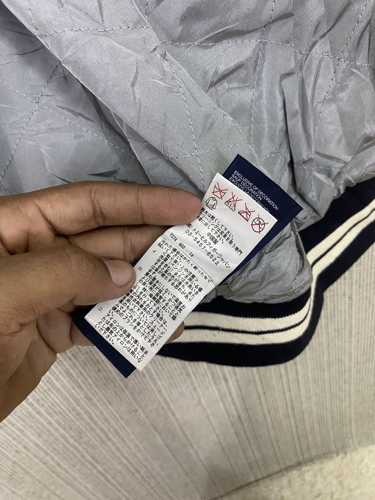 Tommy Hilfiger × Vintage Tommy hilfiger bomber jacket very rare Size US M / EU 48-50 / 2 - 11 Thumbnail