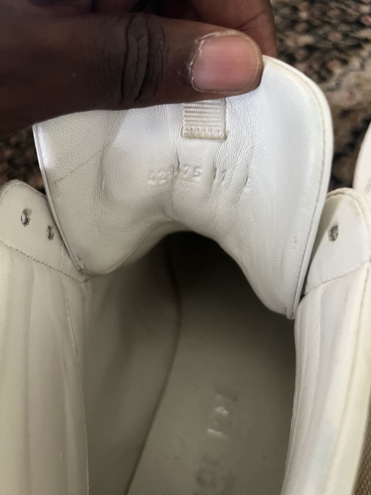 Gucci The Gucci Ace Web High-Top Sneakers Size US 11.5 / EU 44-45 - 6 Thumbnail