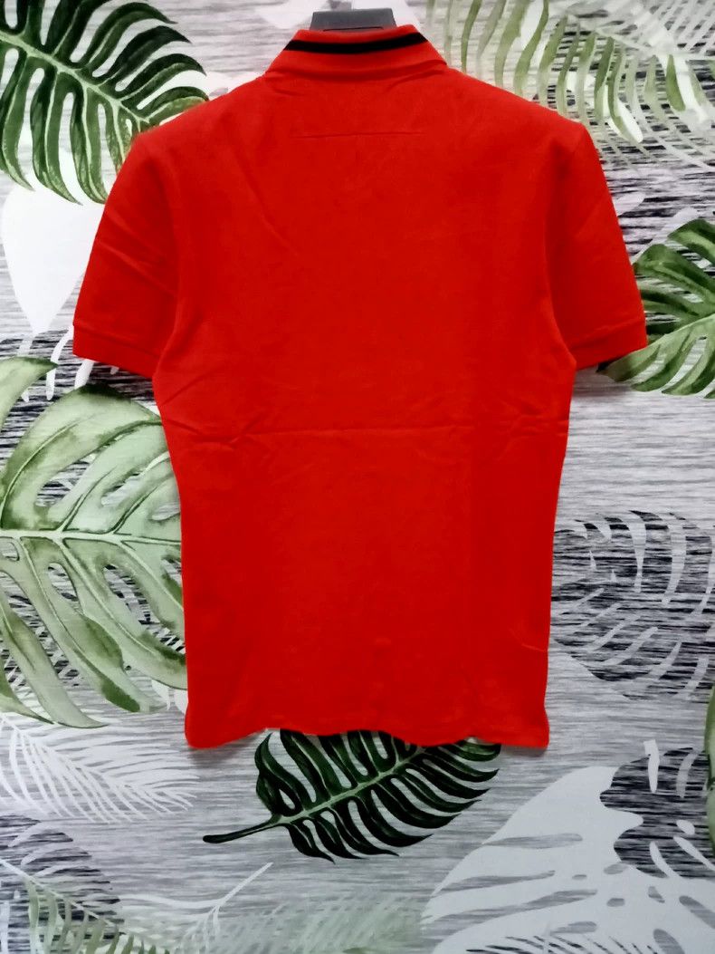 Givenchy Givenchy Summer Red Collar Polo Shirt Size US M / EU 48-50 / 2 - 2 Thumbnail