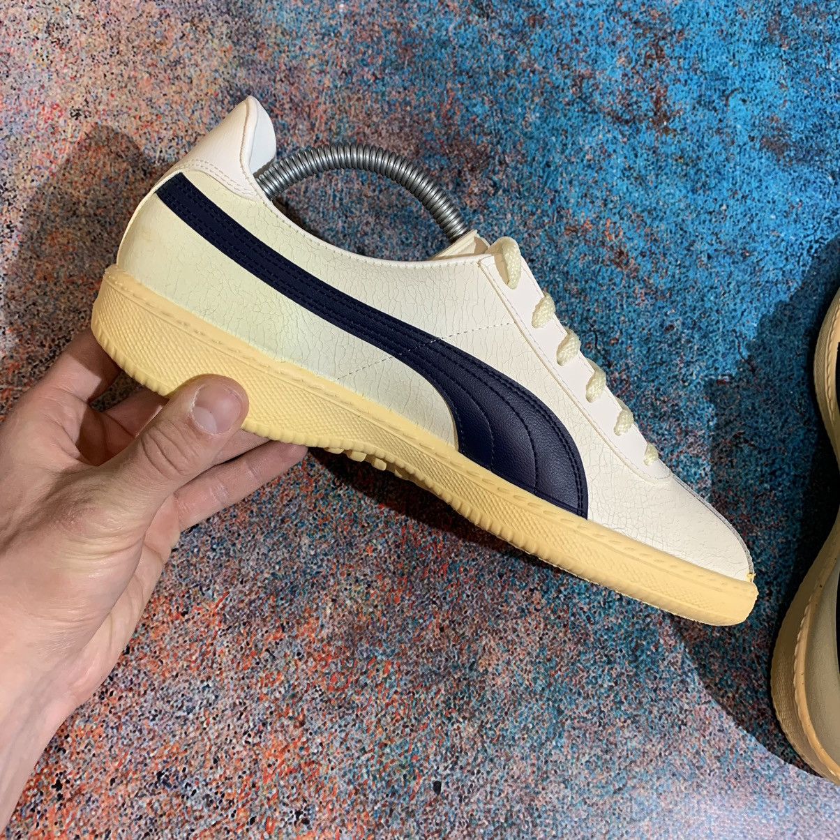 Puma × Vintage 🔥Puma Blue Star Vintage Leather Sneakers Size 6, 25 cm Size US 6 / EU 39 - 16 Thumbnail