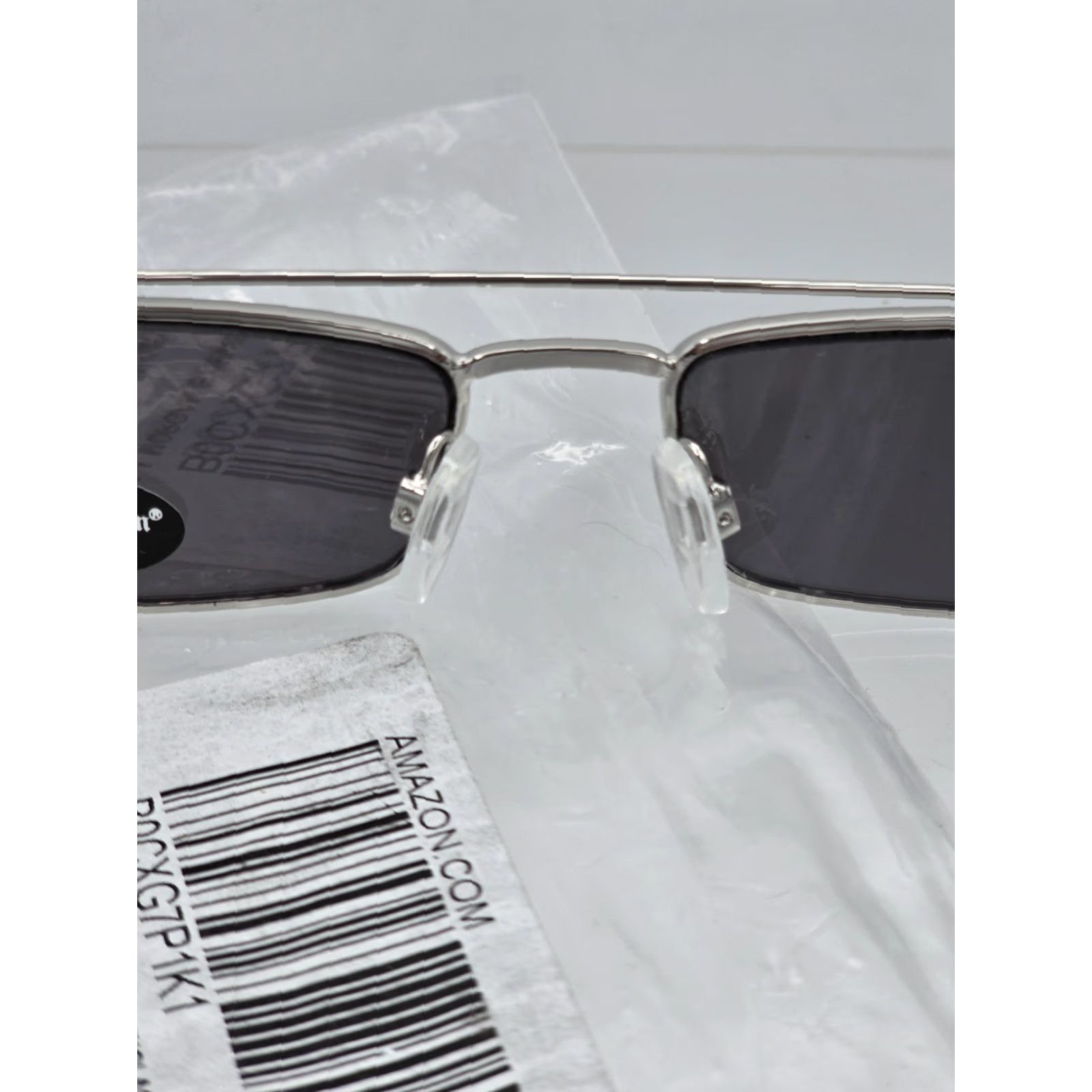 Vintage A.J. Morgan Sunglasses Mens UV400 Silver Mirror UH HUH Slim Eyewear Size ONE SIZE - 7 Thumbnail