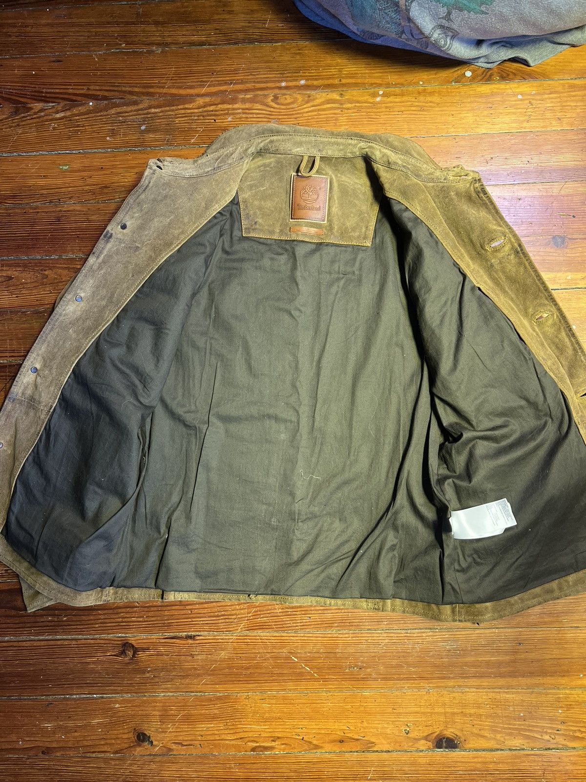Timberland Timberland Men's Waxed Suede Welder Jacket - Sz medium Size US M / EU 48-50 / 2 - 7 Thumbnail