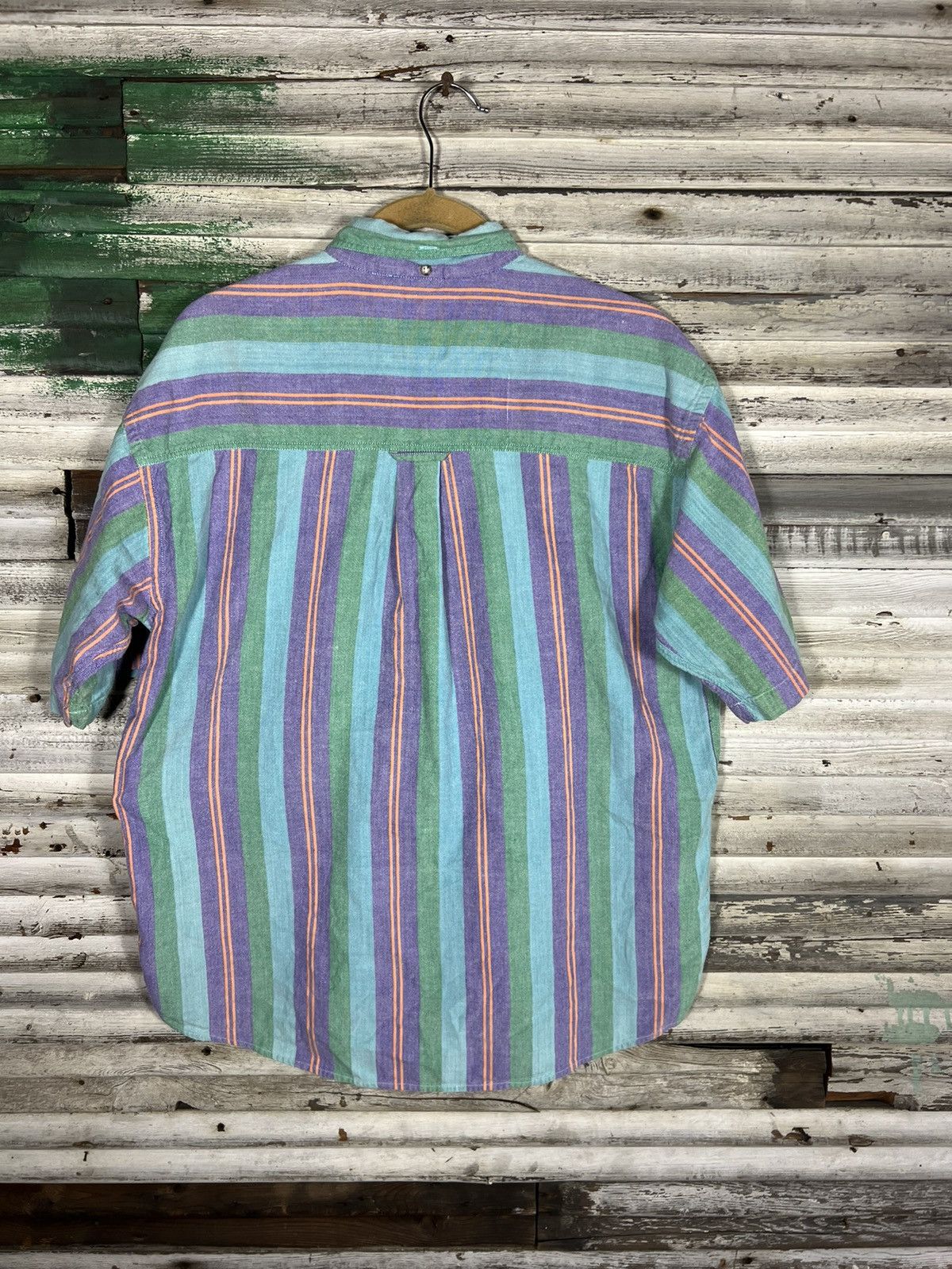 Vintage Vintage Striped Shirt Size US L / EU 52-54 / 3 - 2 Thumbnail