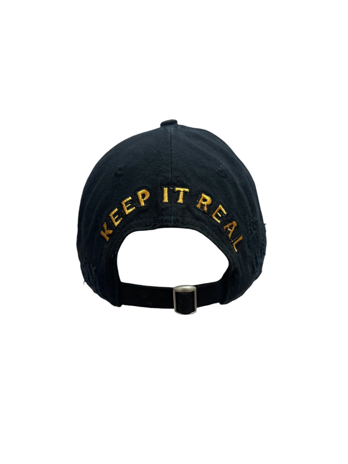 Dsquared2 × Vintage RARE ‼️ Dsqured Brothers Ripped Truckers Cap Size ONE SIZE - 2 Thumbnail