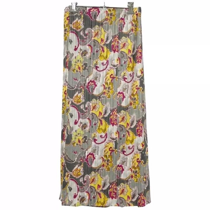 Issey Miyake issey miyake size:3 Floral pleated skirt Size 42" / US 20 - 2 Thumbnail