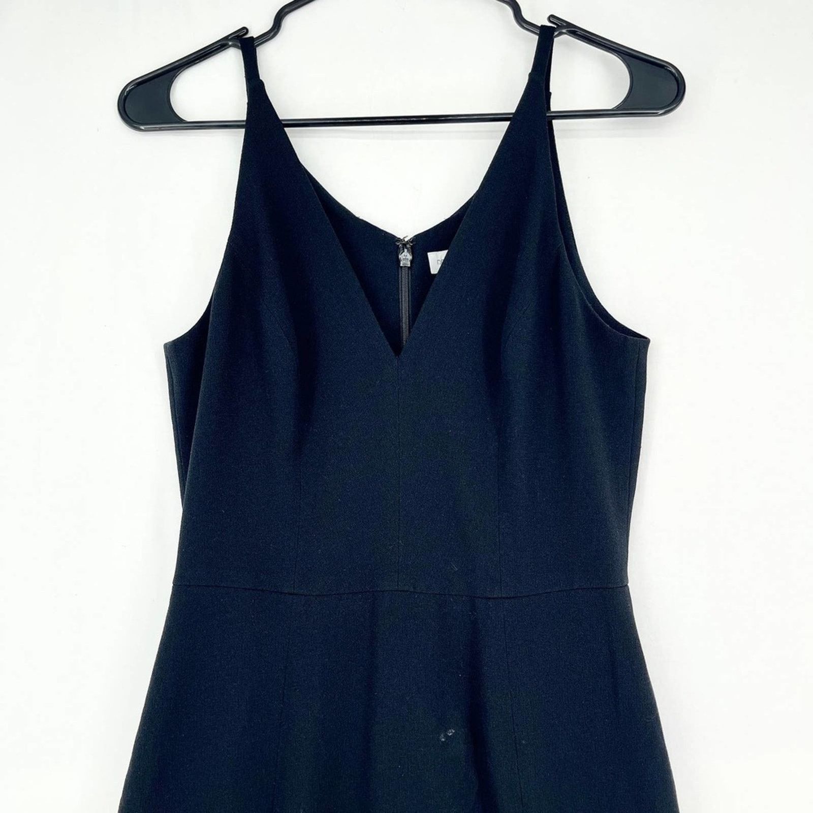 Dress the Population Isabelle V-Neck Mermaid Midi Dress Sz S