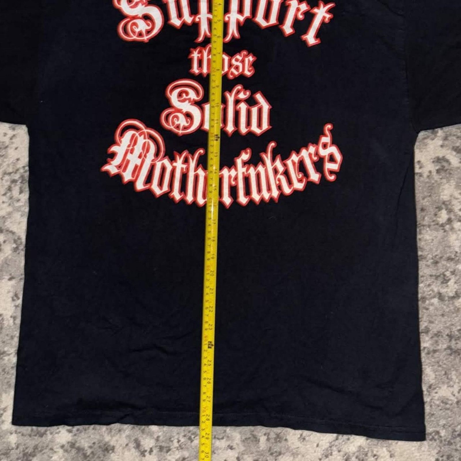 Other 00s Black Heart Supporter Band Shirt Size US XL / EU 56 / 4 - 7 Thumbnail