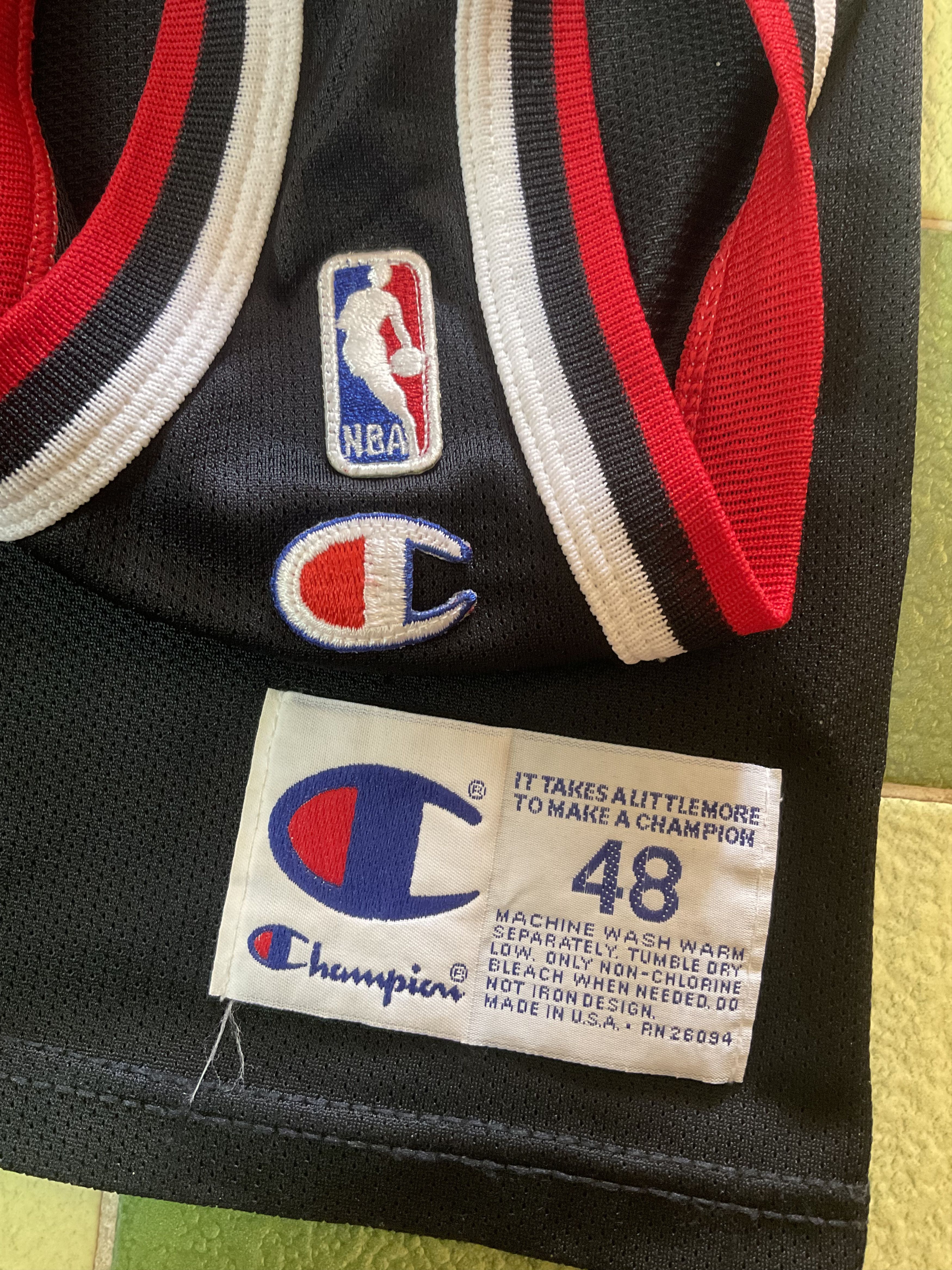 NBA Vintage Chicago Bulls #91 Dennis Rodman Swingman Jersey Size US XL / EU 56 / 4 - 6 Thumbnail