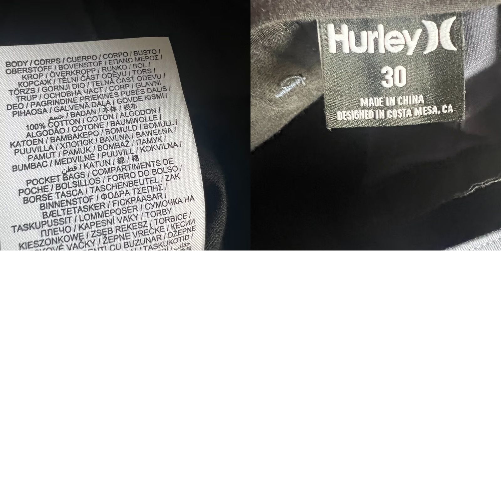 Hurley Hurley Pants Mens 30x30 Blue Chino Casual Relaxed Outdoors Slacks Pockets NEW Size US 30 / EU 46 - 9 Thumbnail