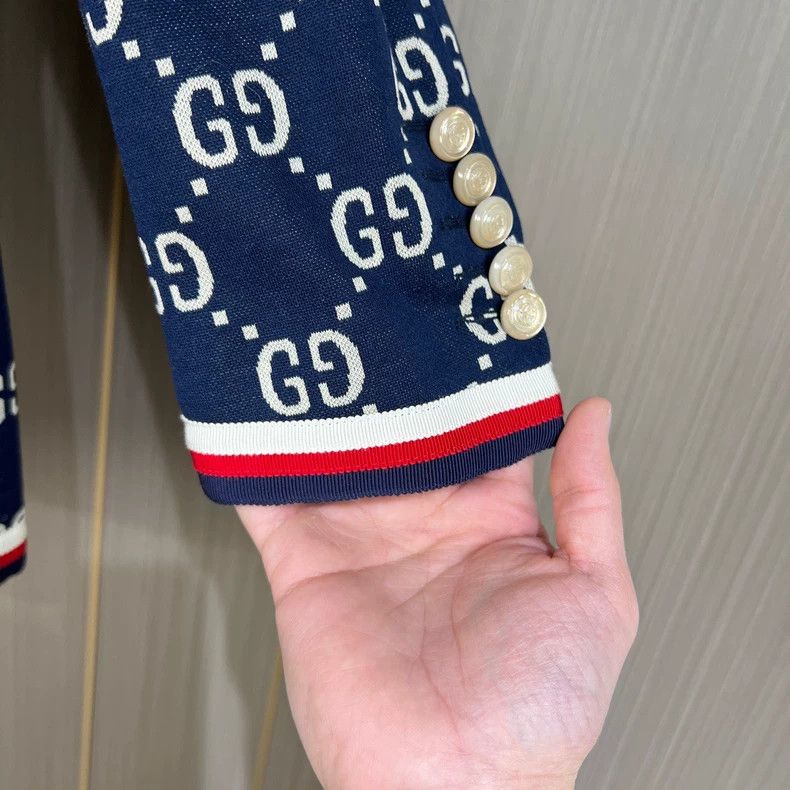 Gucci Gucci Full-print old-fashioned suit jacket 2504-Nextarrow Size S / US 4 / IT 40 - 5 Thumbnail