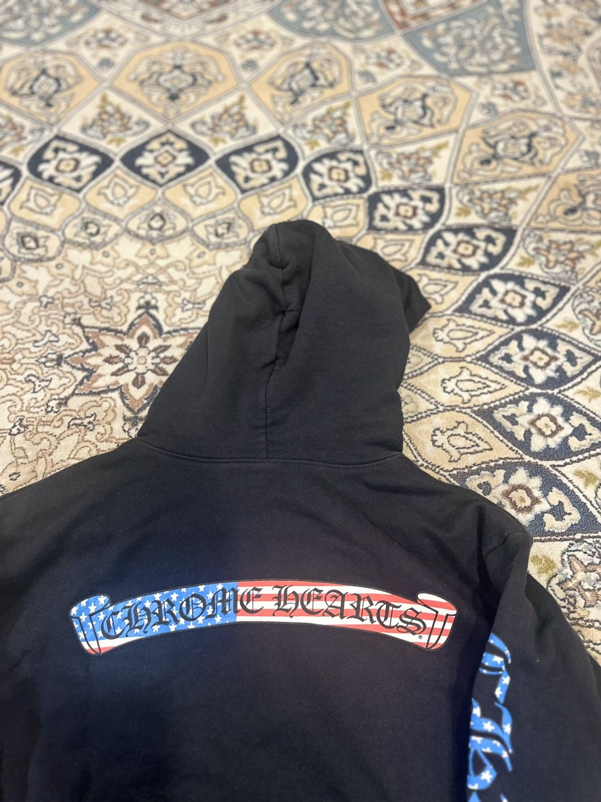 Chrome Hearts Chrome Hearts American Flag Hoodie Size US S / EU 44-46 / 1 - 4 Thumbnail