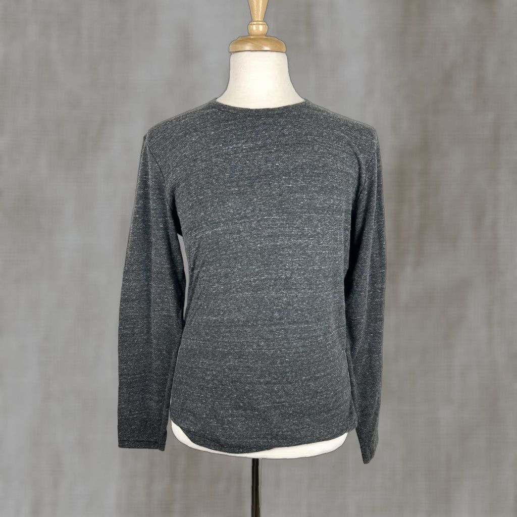 Buck Mason Buck Mason Shirt Mens Medium Gray Long Sleeve Heather Lightweight Made USA Size US M / EU 48-50 / 2 - 1 Thumbnail