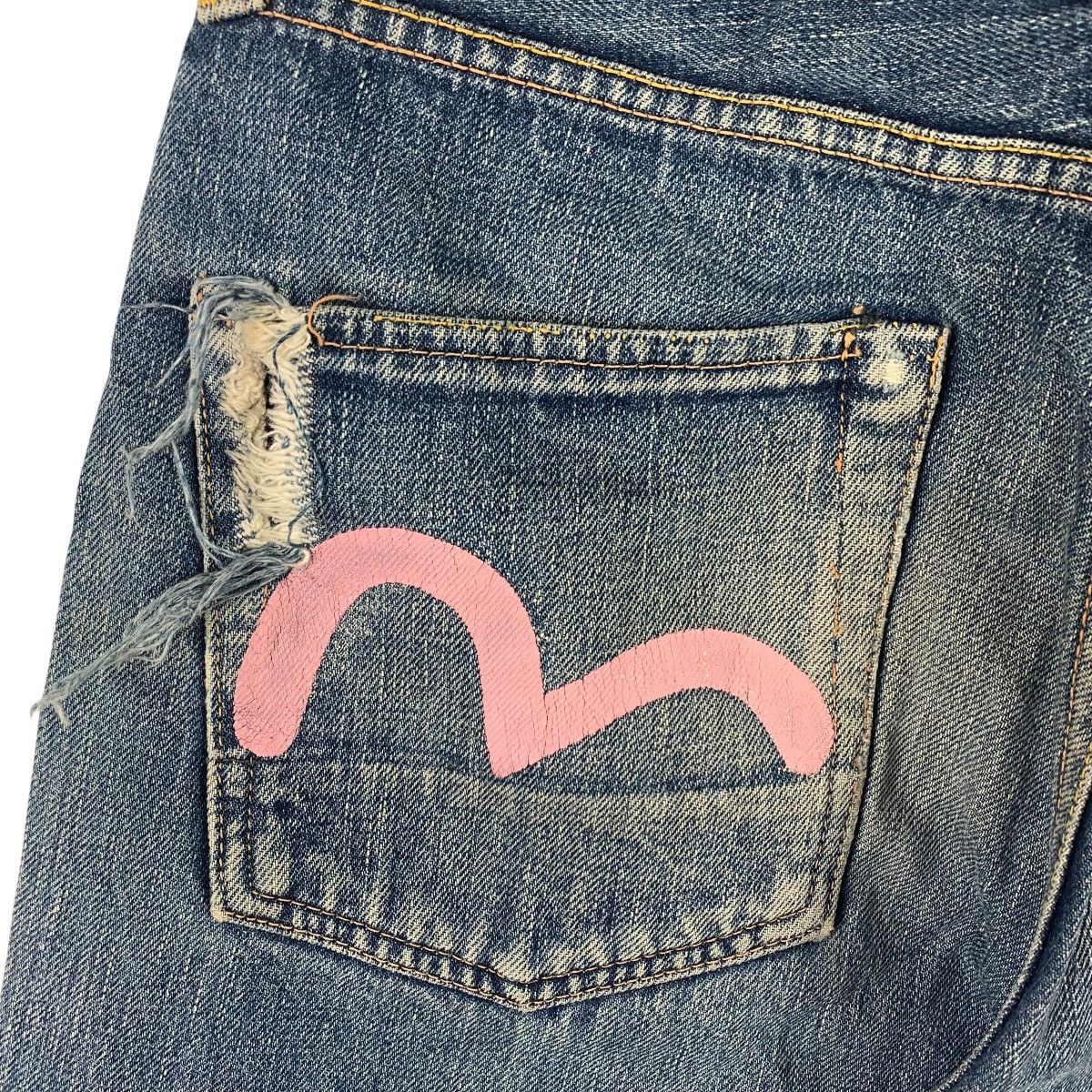 Evisu × Japanese Brand Vintage EVIS LOT 02 selvedge jeans Size US 26 / EU 42 - 15 Thumbnail