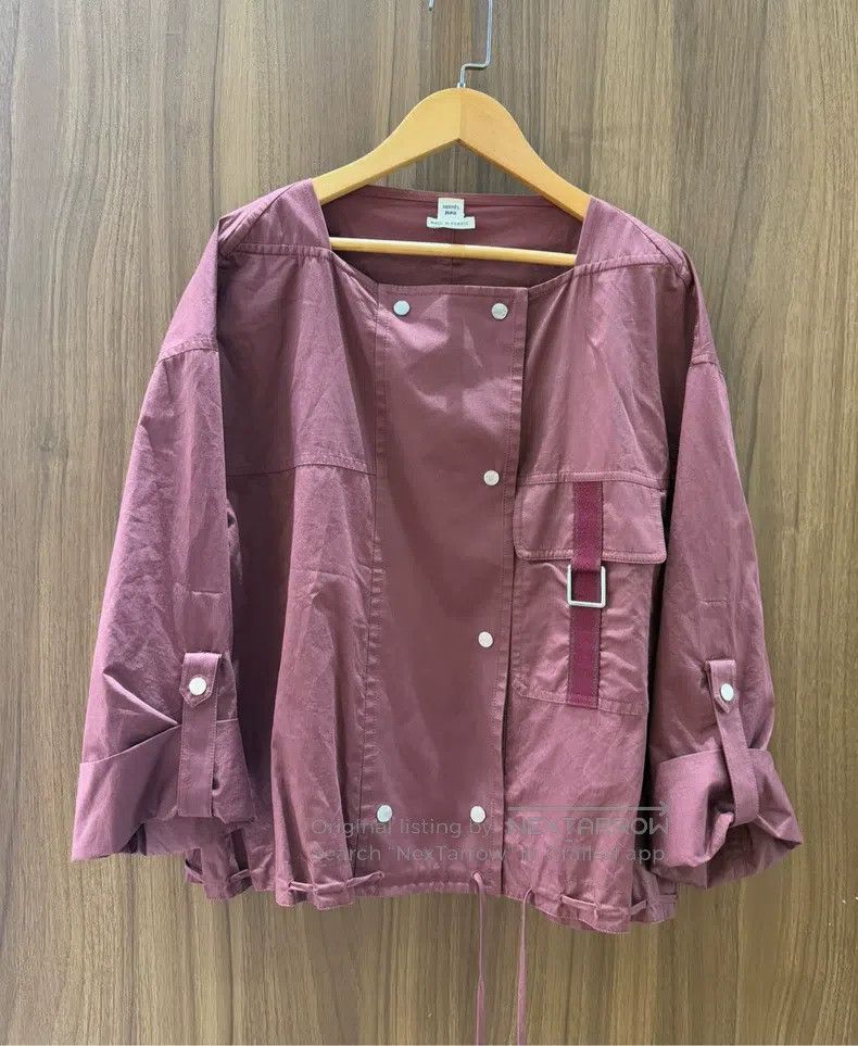Hermes Hermes Chest pocket design ladies blouse Size XS / US 0-2 / IT 36-38 - 1 Thumbnail