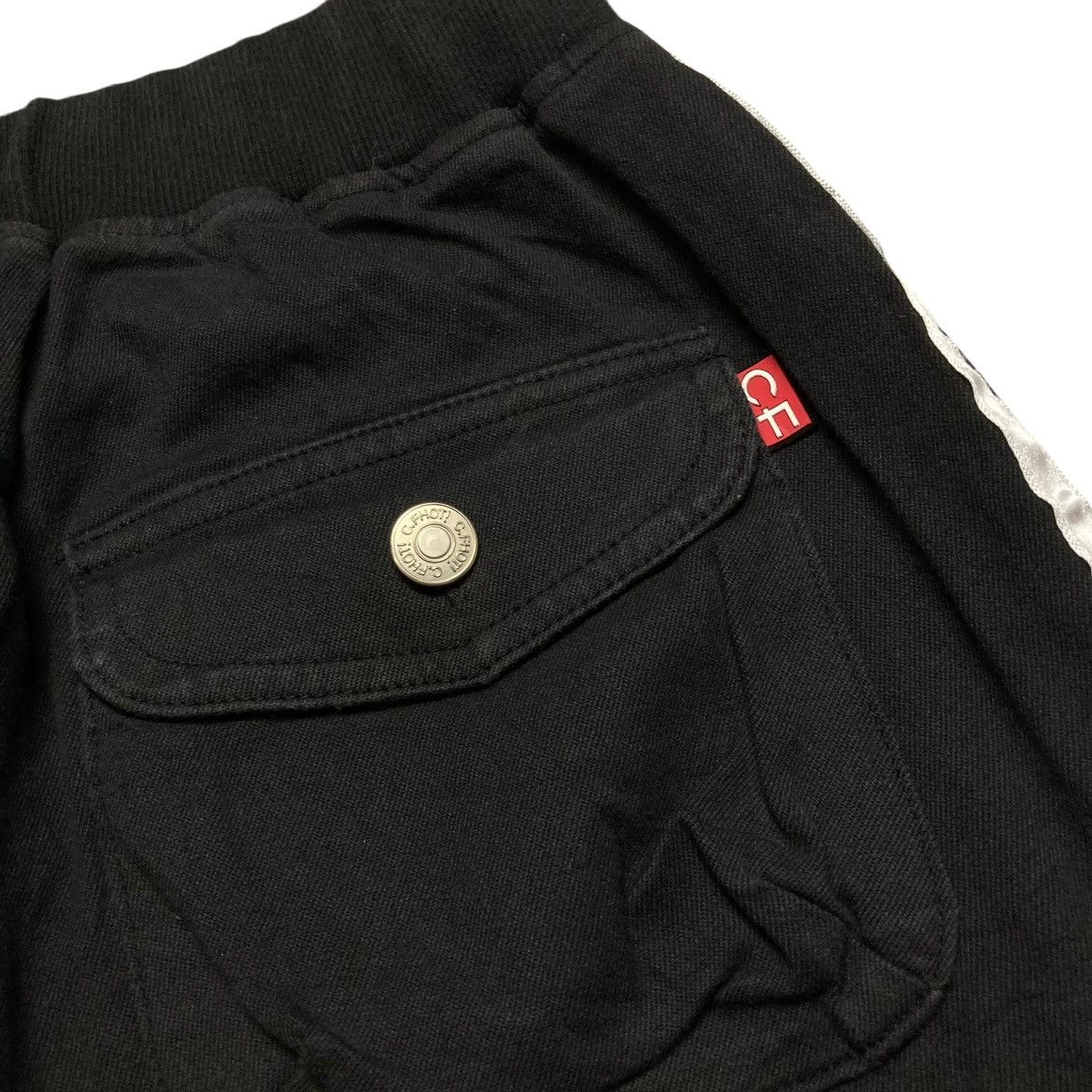 Balenciaga CF HOT Japanese Cargo Pants Striped 3D Multi Pocket Wide Leg Size US 33 - 7 Thumbnail