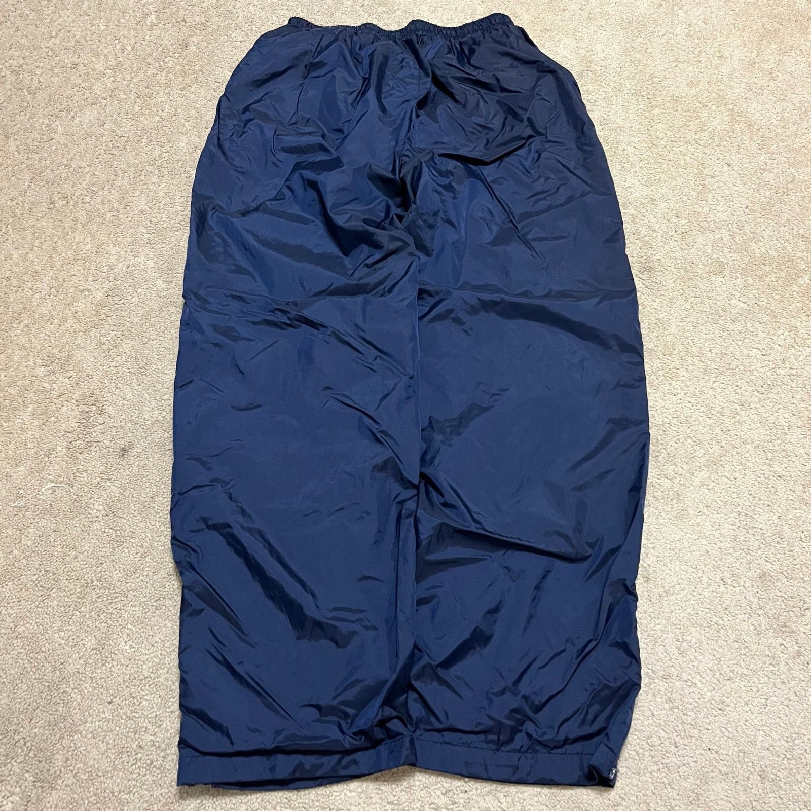 Nike Nike Y2K Baggy Skater Lined Solid Navy Trackpants XL Size US 32 / EU 48 - 2 Thumbnail