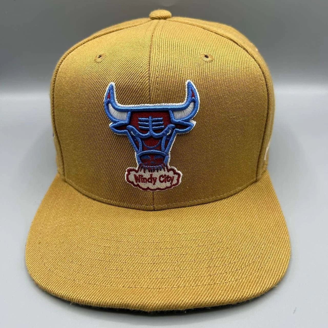 Mitchell & Ness Chicago Bulls Windy City NBA Hat Men 7 1/2 Fitted Cap HWC Size ONE SIZE - 1 Thumbnail