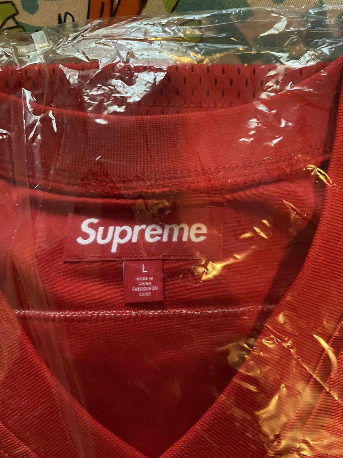 Supreme Supreme Championships Football Jersey (FW23) Red Large Size US L / EU 52-54 / 3 - 10 Thumbnail