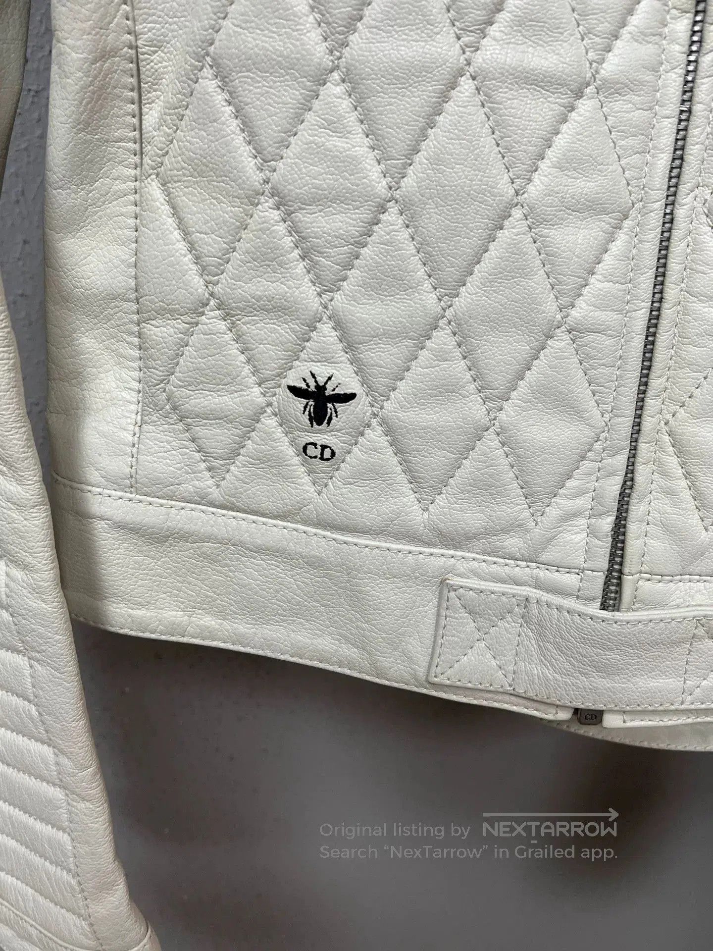 Dior Dior Quilted Leather Jacket. Size XS / US 0-2 / IT 36-38 - 3 Thumbnail