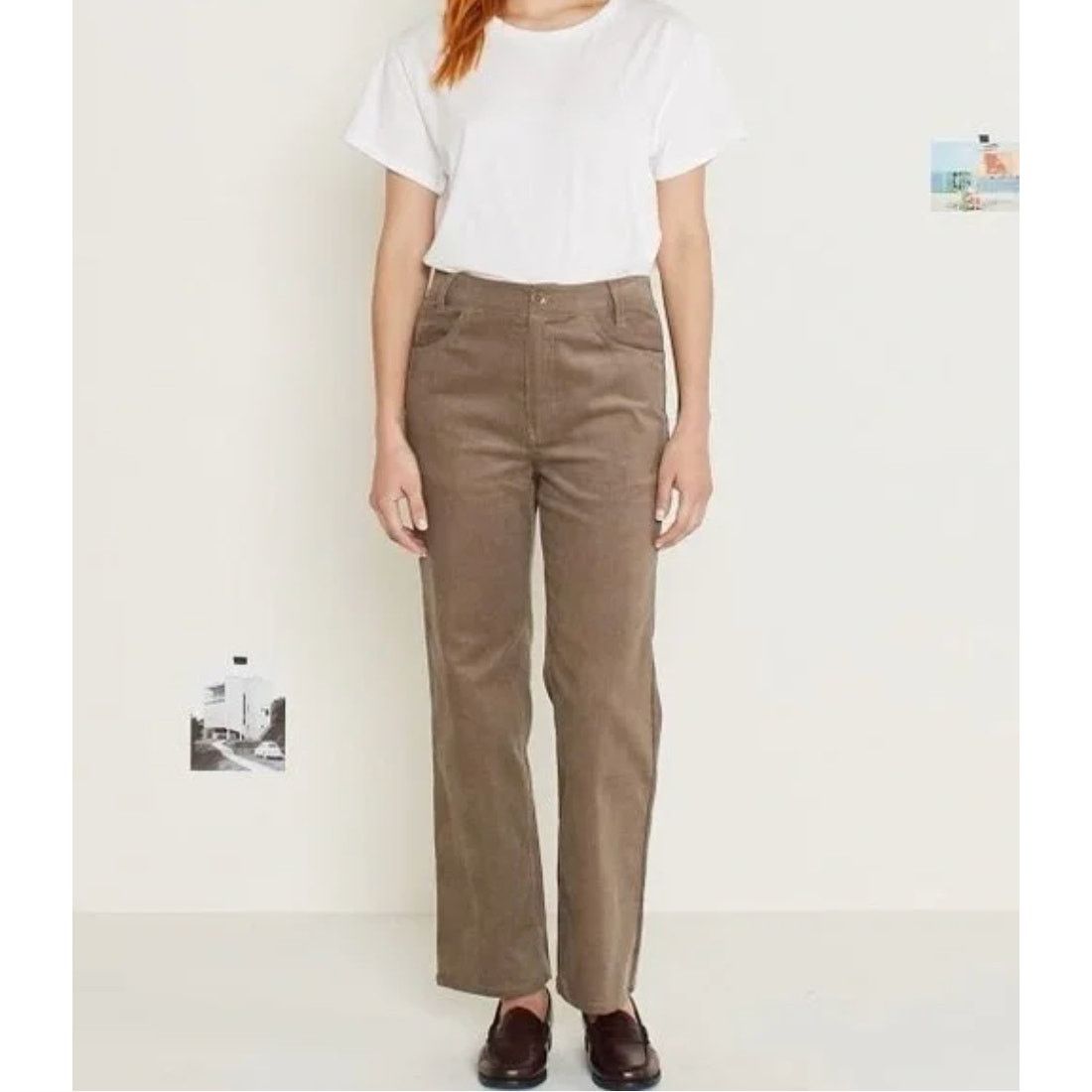 Entireworld Green corduroy Entireworld pants Size 27" / US 4 / IT 40 - 1 Thumbnail