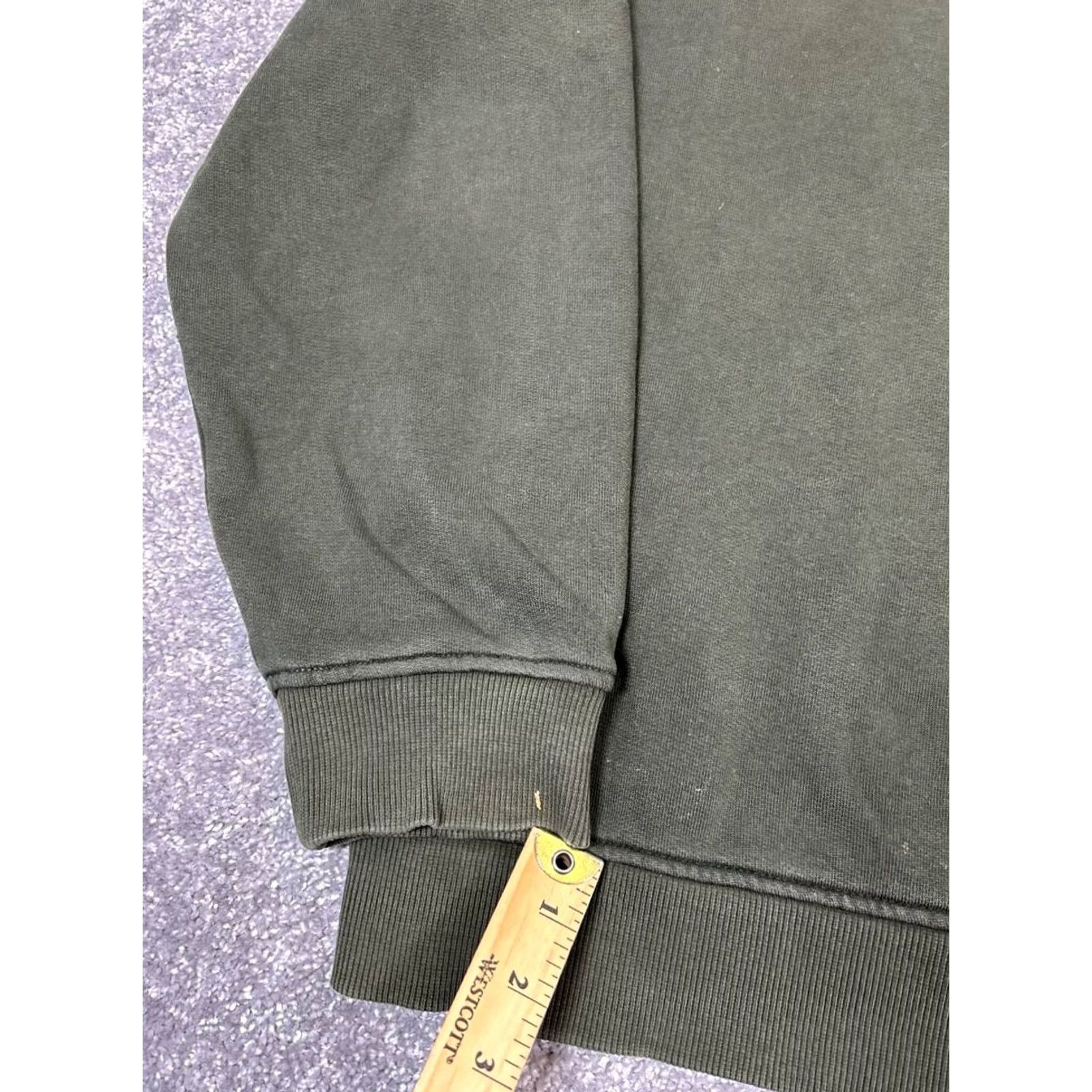 Everlane Everlane Sweatshirt Mens 2XL Green Cotton Pullover Crew Neck Logo Solid Long Sleeve Shirt Size US XXL / EU 58 / 5 - 6 Thumbnail