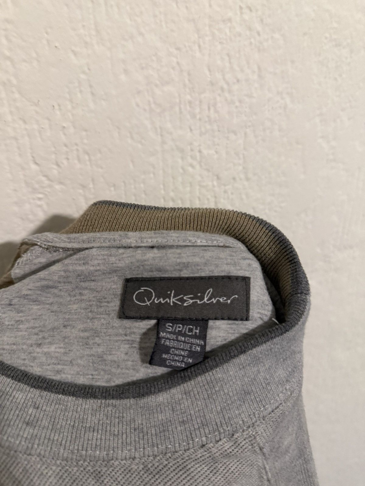 Quiksilver Y2K Quiksilver waffle knit long sleeve top Size US L / EU 52-54 / 3 - 6 Thumbnail