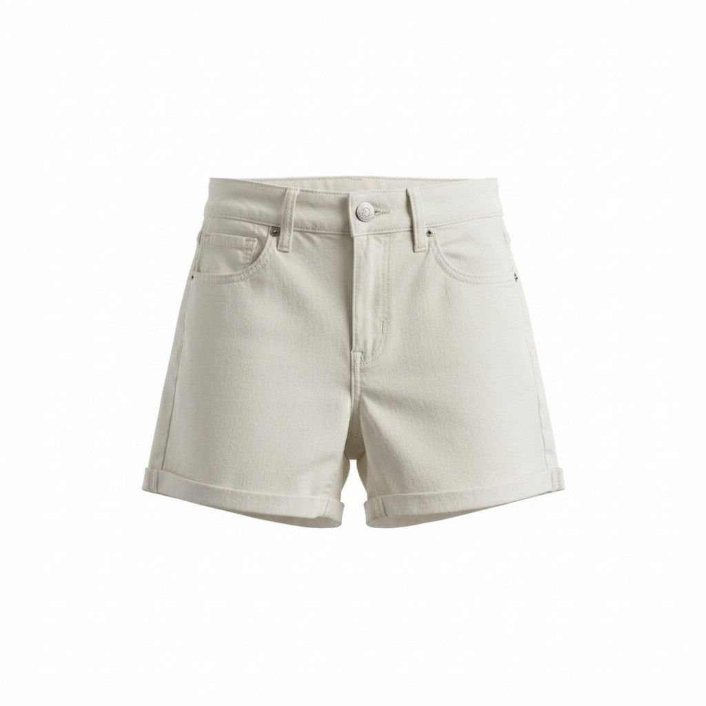 American Eagle Outfitters American Eagle Outfitters White Denim Shorts Women’s Size 00 Size 24" / US 00 / IT 34 - 1 Thumbnail