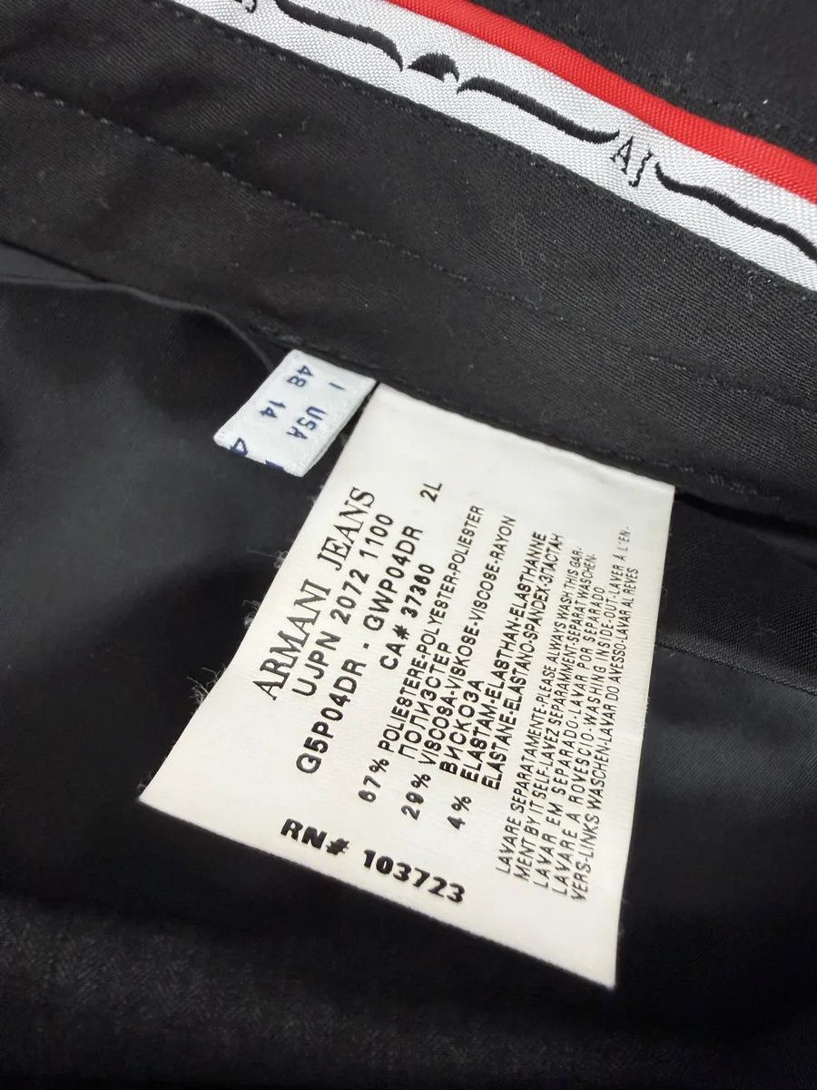 Armani 2000s Armani Grey Wool Classy Tailored Pants Size US 32 / EU 48 - 7 Thumbnail