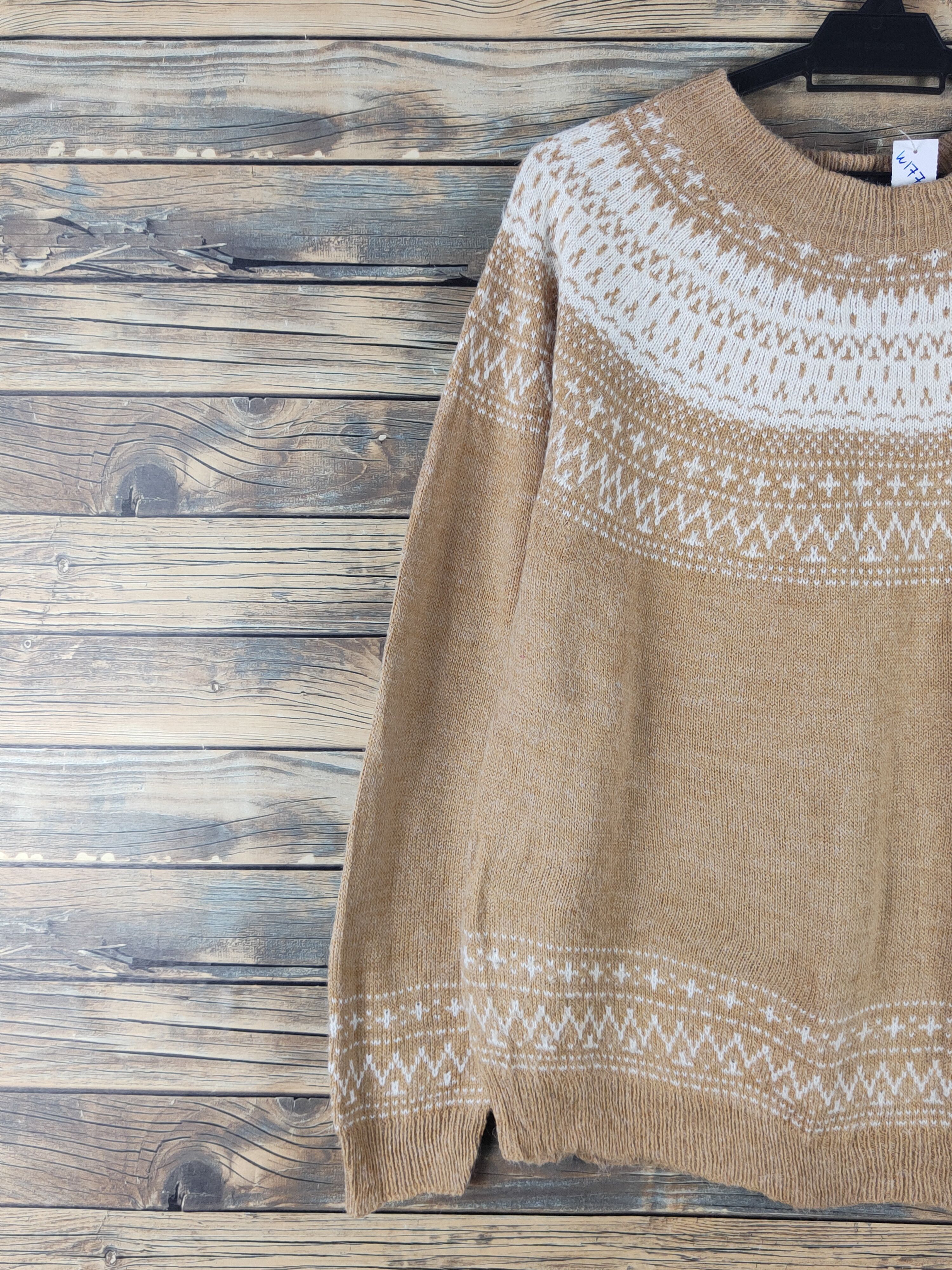 Homespun Knitwear × Japanese Brand × Vintage Bi Abbey Brown Knitwear Sweatshirts #W1776 Size M / US 6-8 / IT 42-44 - 3 Thumbnail