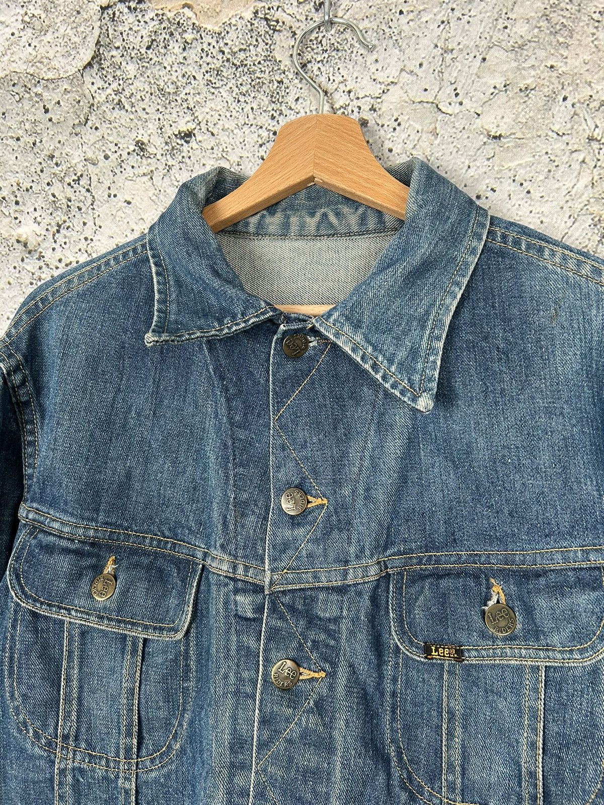 Lee Vintage Lee Jeans 90s Trucker Jacket Storm Denim Grunge Punk Size US M / EU 48-50 / 2 - 3 Thumbnail