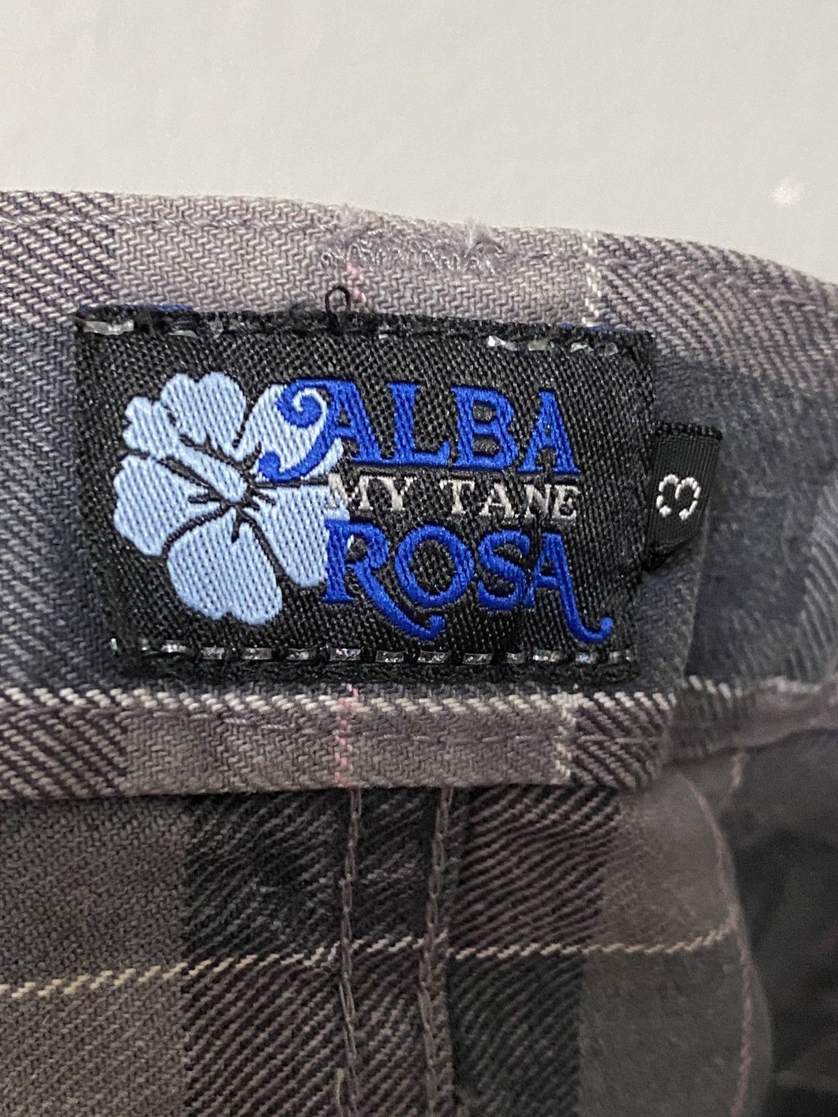 Japanese Brand Alba Rossa tartan jeans Size US 30 / EU 46 - 8 Thumbnail