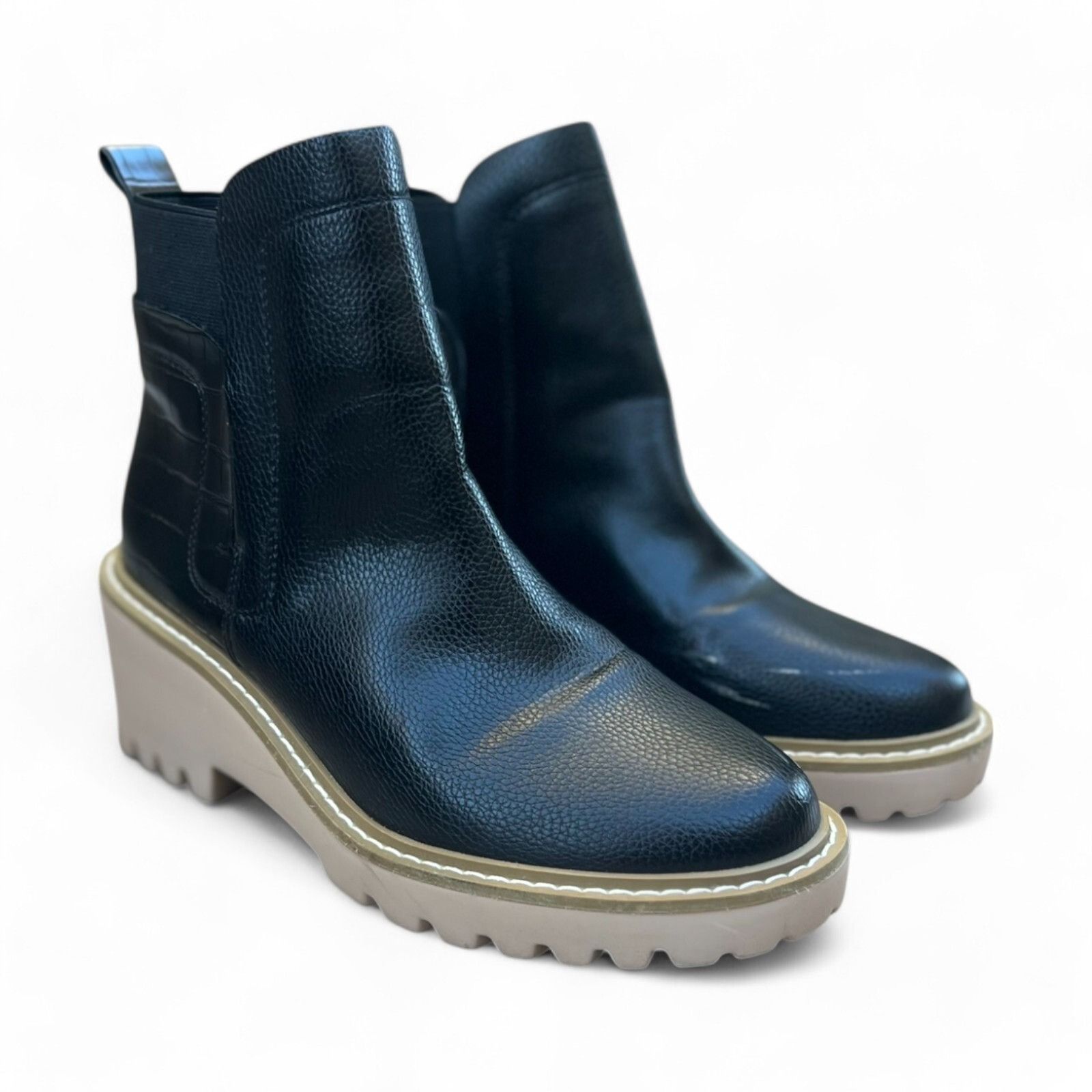 Nicole Miller NICOLE MILLER New York Women's Size US 8 / EU 38.5 Shiny Bla Size US 8 / IT 38 - 1 Thumbnail