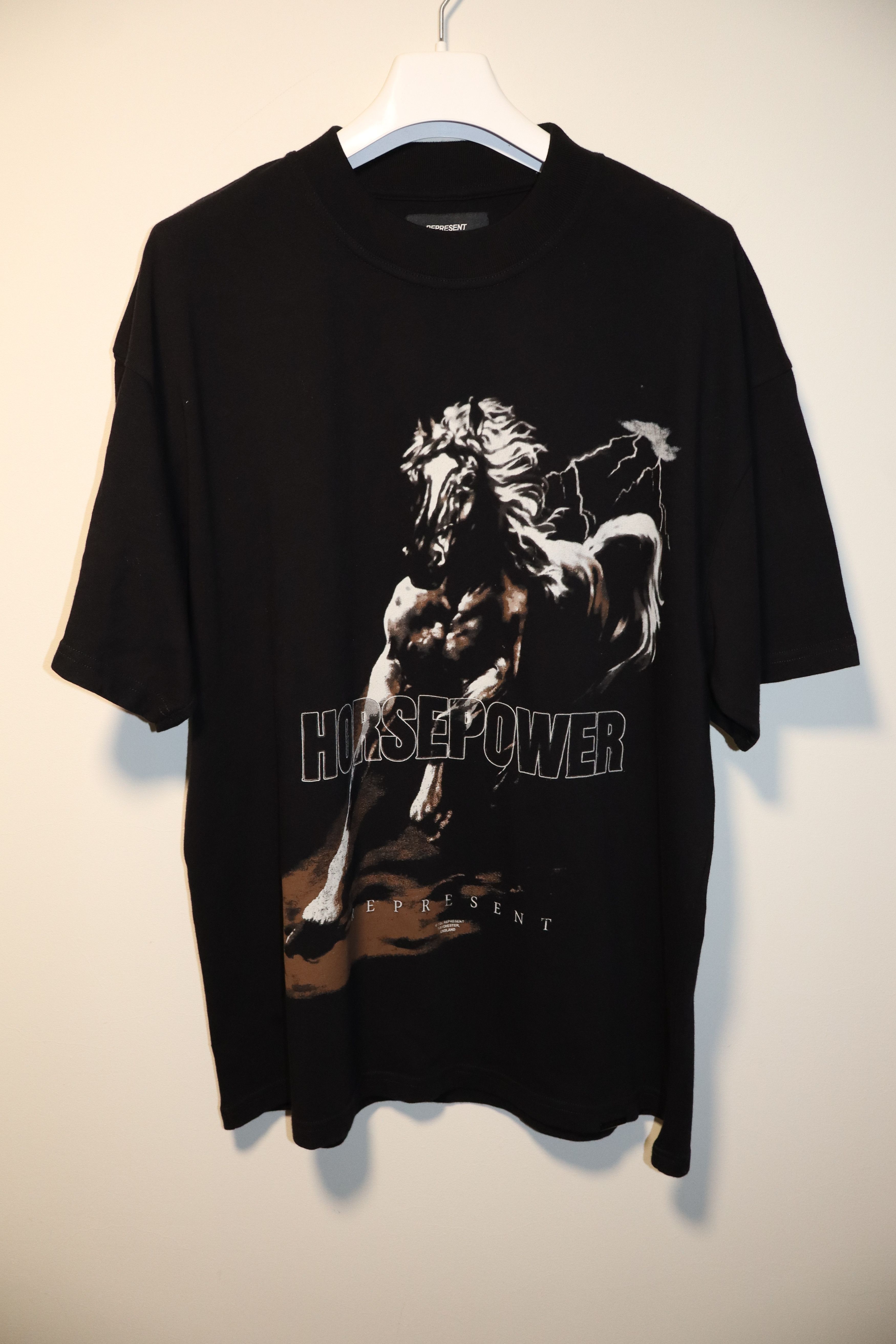 Represent Clo. Horsepower print t-shirt Size US L / EU 52-54 / 3 - 1 Thumbnail