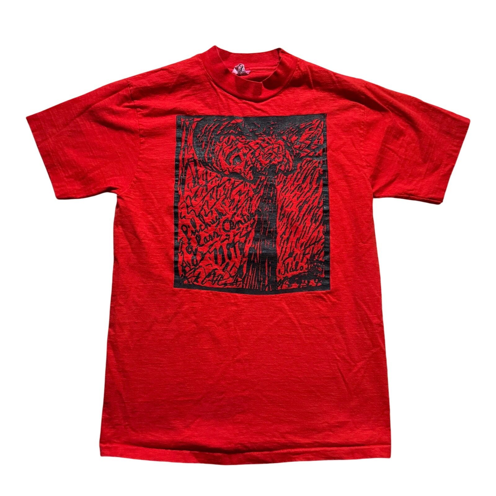 Hanes Vintage 80’s Art Tee Size US M / EU 48-50 / 2 - 1 Thumbnail